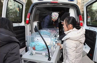密山市妇婴监护型护送